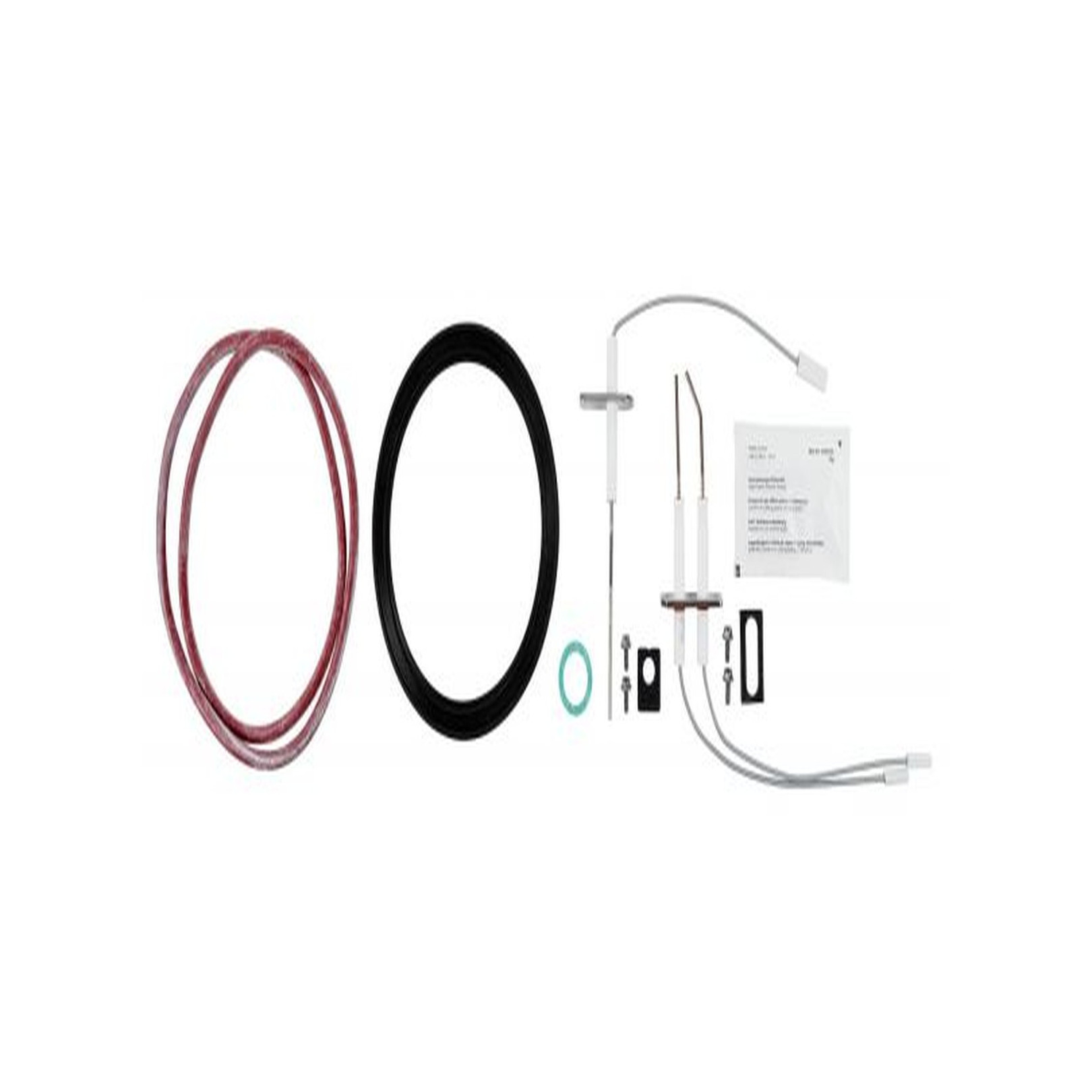 Wolf Wartungsset Gasbrennwerttherme CGB-2-75/100 Zündelektrode Überwachungselektrode Dichtungen Siliconfett 8616512