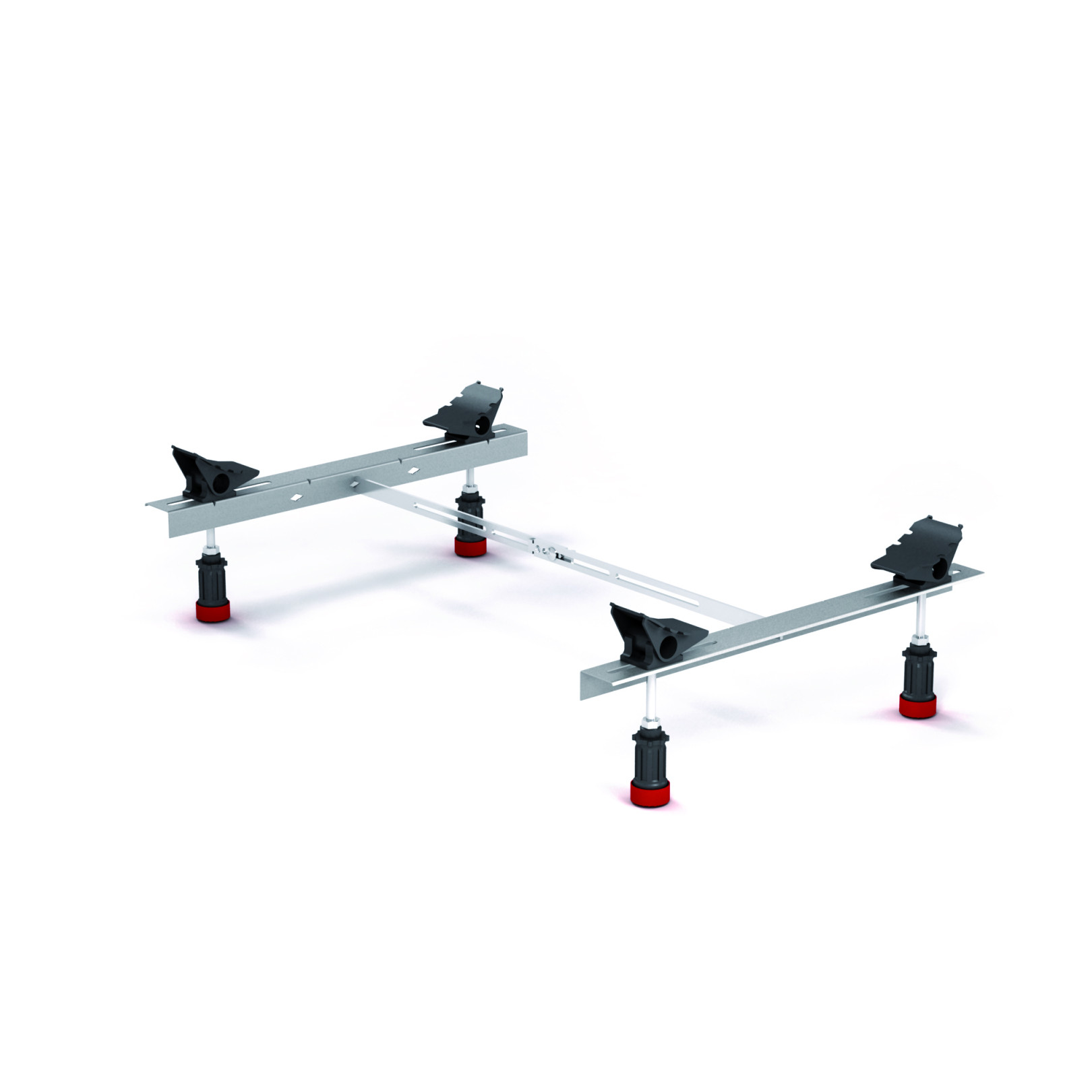 MEPA Badewannenfuss WS uni 110015 Stahlwannen bis 1800x800 ADS 110015