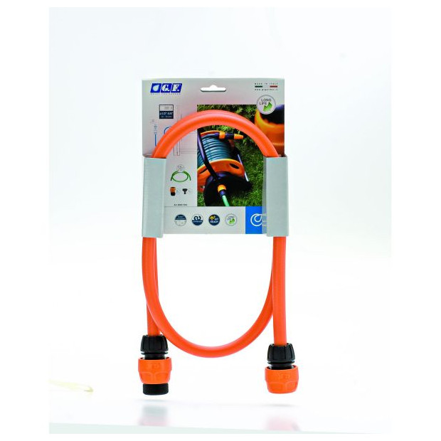 I-WATER Anschlussgarnitur Schlauchwagen 72010 1-5m Schlauch 1-2 Zoll Hahnstueck 3-4 8004779072000