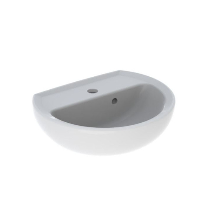 Geberit Handwaschbecken 450x370mm Hahnloch Überlauf 501424001
