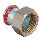 Geberit Pressfitting Mapress C-Stahl Übergang Überwurfmutter d54 G2-3-8 verzinkt CIIR EPDM 25038