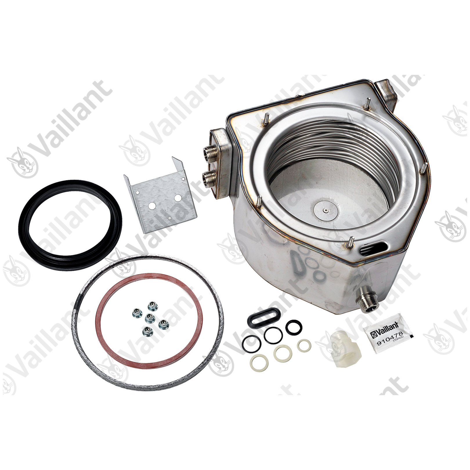 Vaillant Wärmetauscher HW Heizwasser Ersatzteil passend VC VCW VSC Modelle 065113