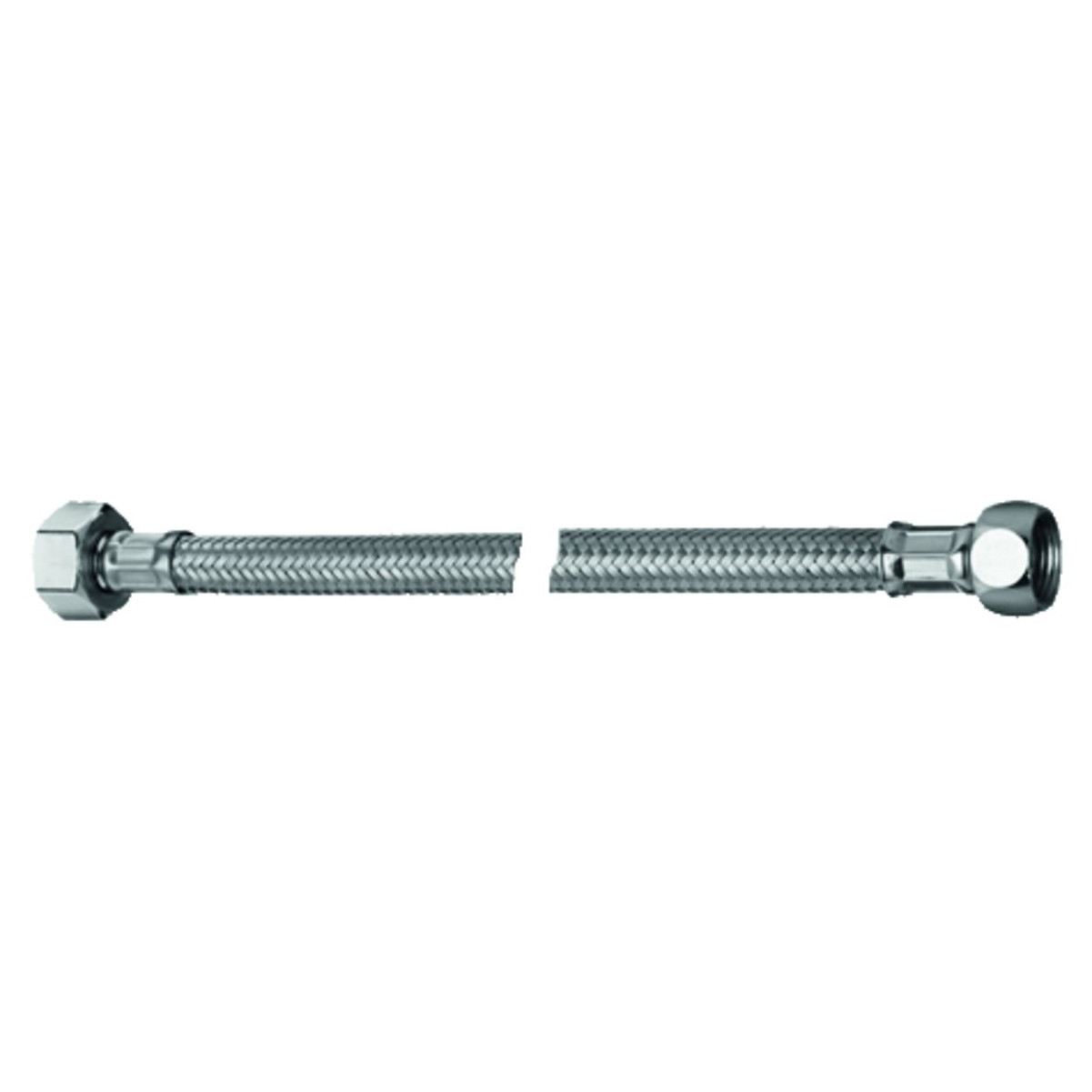 Schell Flexschlauch Clean-Fix S 3-8-1-2 Überwurfmutter Edelstahl chrom 1000mm 102220699