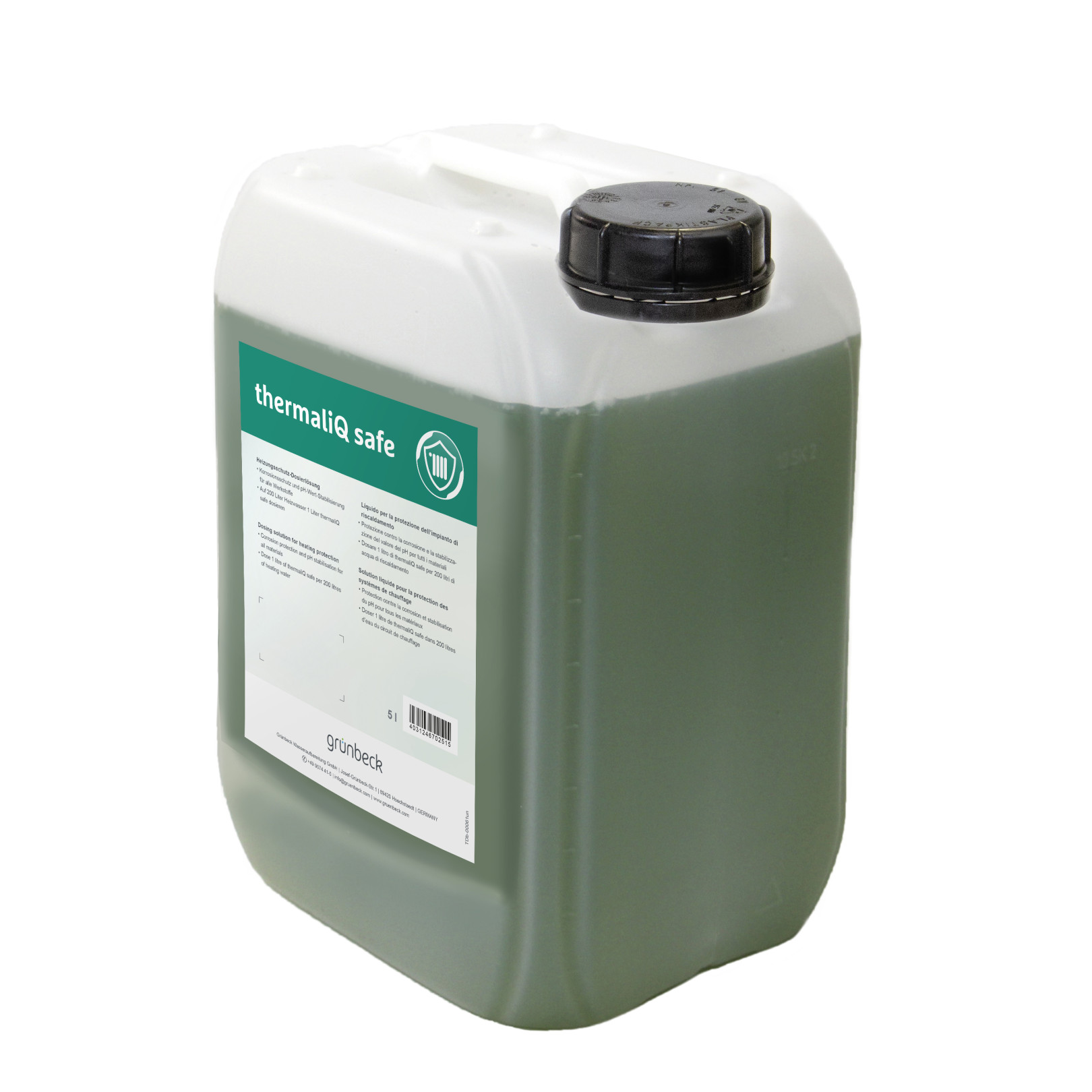 Grünbeck Dosierkonzentrat thermaliQ safe 5 Liter Korrosionsschutz Heizungswasser 170077