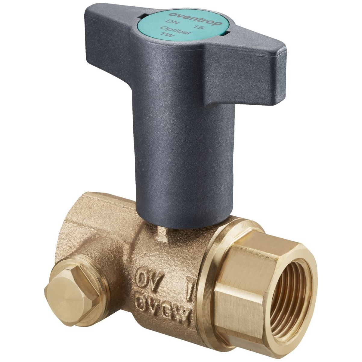 Oventrop Optibal TW DN20 3-4 IG Rotguss Trinkwasserkugelhahn 4208806