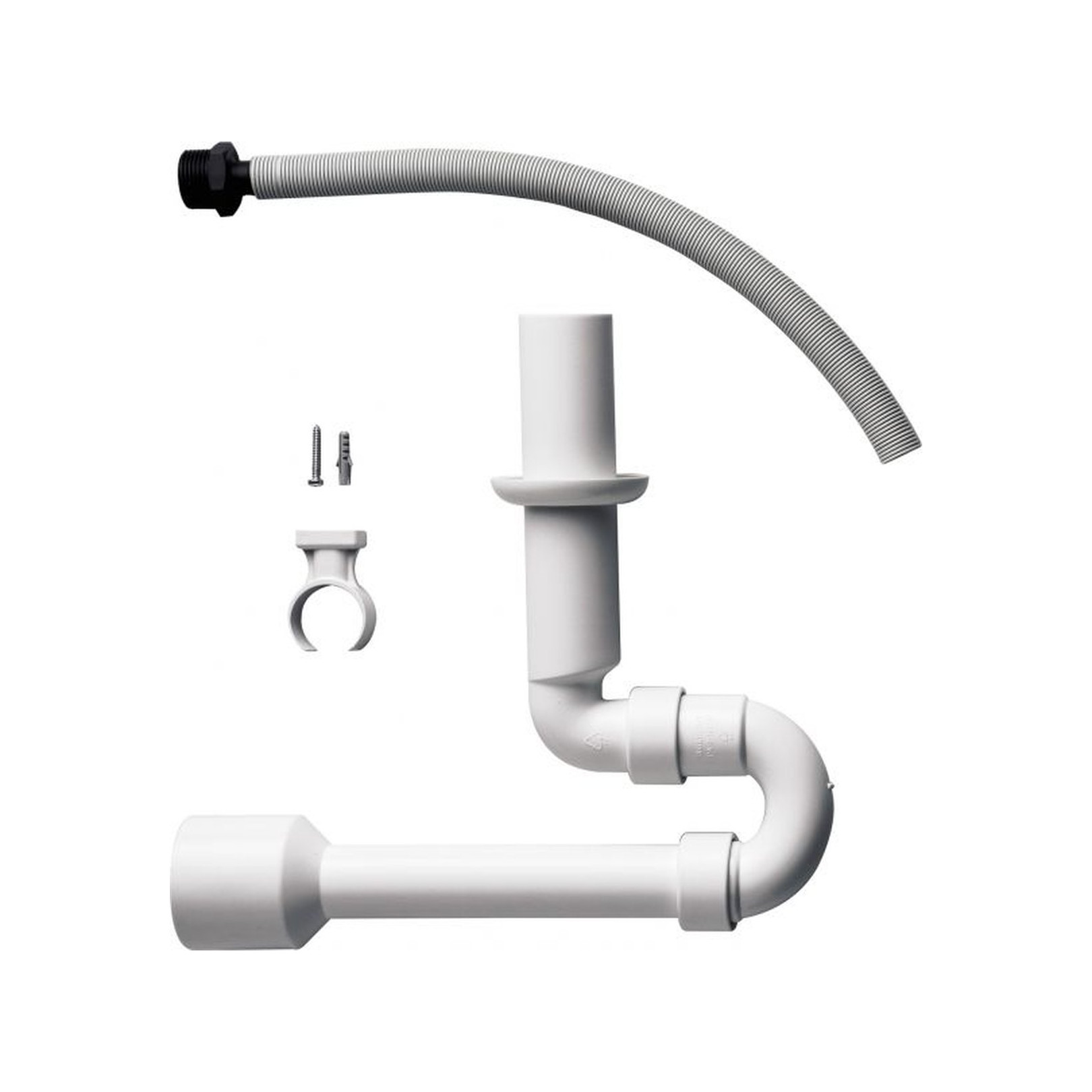 Bosch Ablaufgarnitur Nr. 885 Installationszubehör Sicherheitsventil Ablaufschlauch Befestigungsteile 7719002146