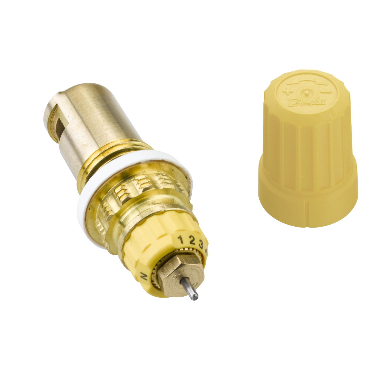 Danfoss Ventileinsatz RA-U Einstellbereich 0,04-0,34 DN15 G1/2 Messing kompatibel Arbonia 013G7391