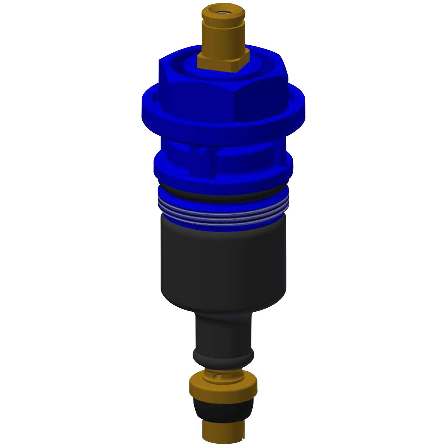 KWC Aquarotter Funktionsteil duschen DN15 blau 2000104352