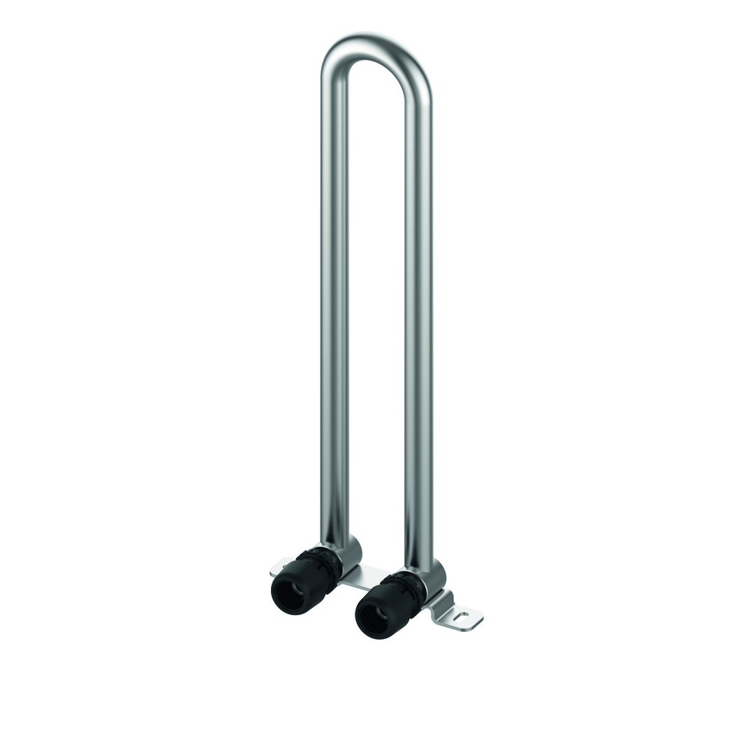 TECElogo-Ax Heizkörper-Montagegarnitur 15 m 16 mm Bodenmontage vernickelt 8864205