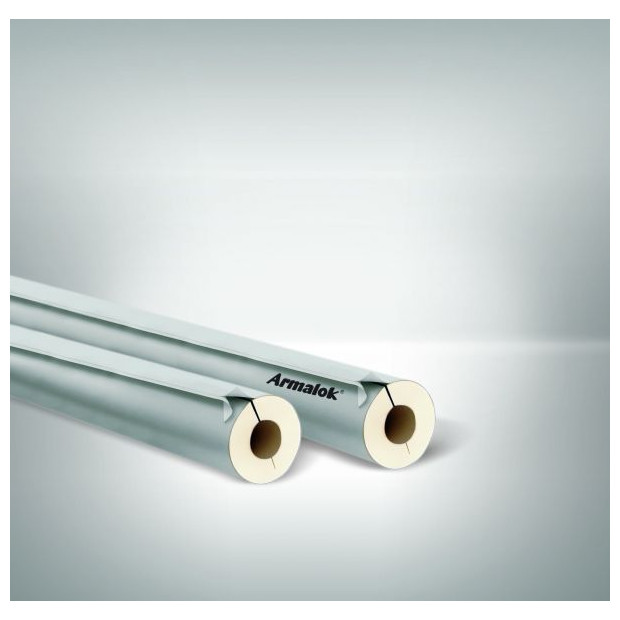 Armacell Rohrschale Armalok 100GEG AL-42X40-100 PVC Ummantelung 42mm 42,4mm selbstklebend 7612207157208