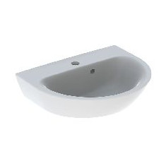 Geberit Renova Handwaschbecken 50x40cm Hahnloch mittig Überlauf weiss 500376011