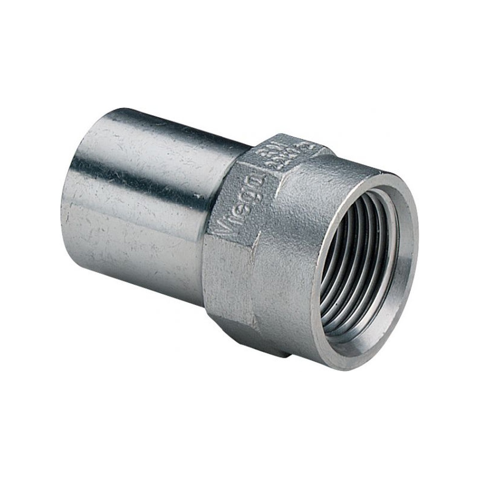 Viega Einsteckstück Sanpress Inox 2312.1 15 mm x Rp 1/2 IG Mehrkant Edelstahl nichtrostend 436797 Einsteckstueck SANPRESS INOX 2312.1 35x11/4, IG, 436865, a.nichtrost.Stahl