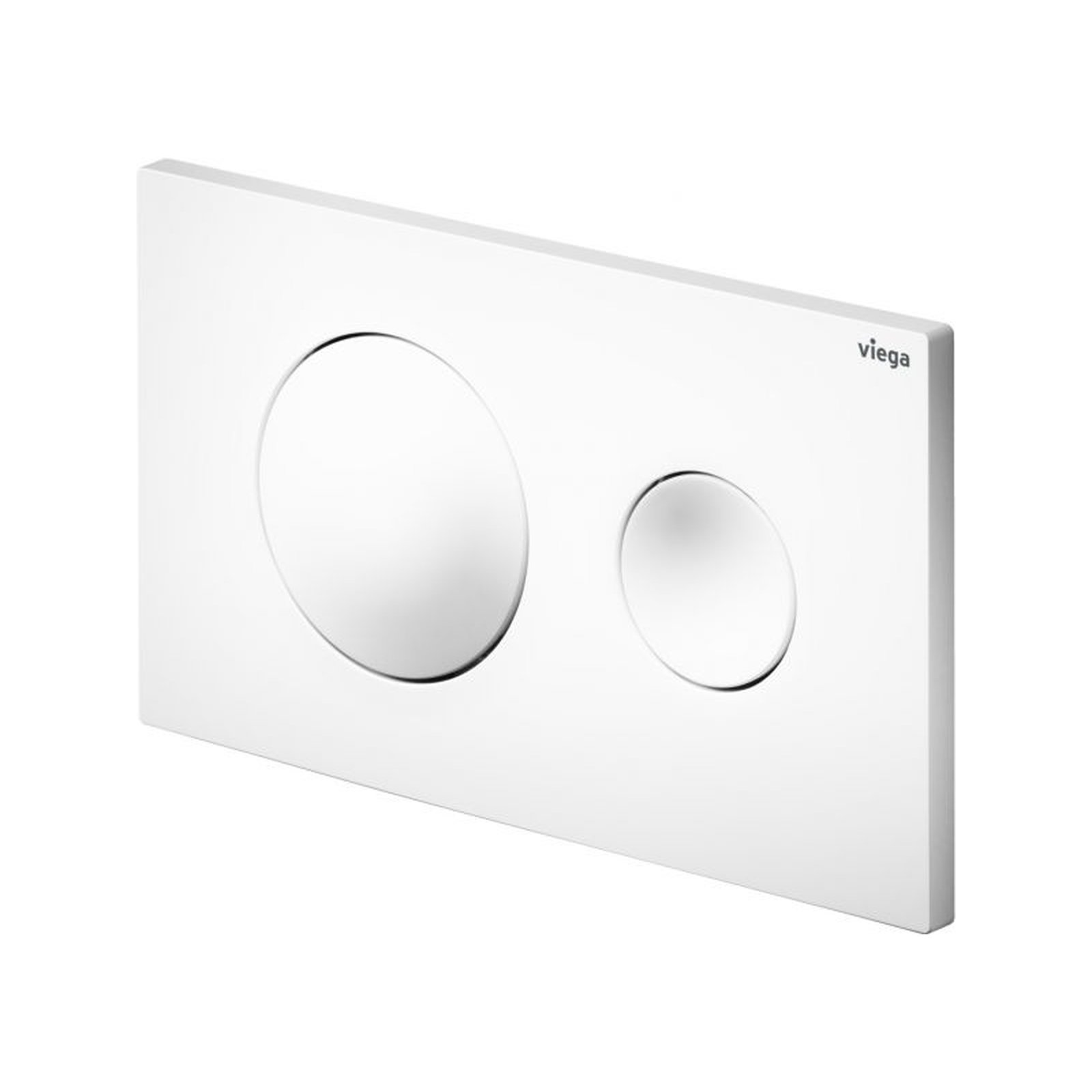 Viega WC Betätigungsplatte VfS 20 8610.1 Kunststoff weiß alpin Prevista Visign for Style 20 2-Mengen-Spültechnik 773793