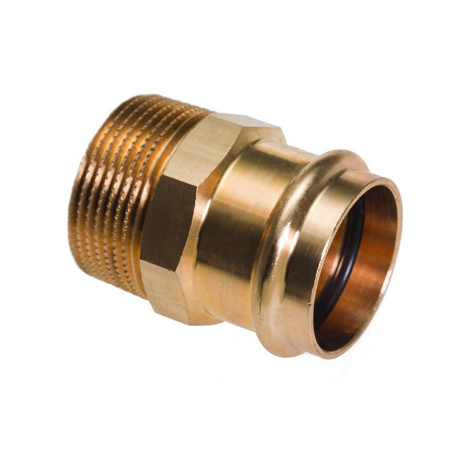 IBP B Press P4243G Uebergangsnippel Rotguss 54 R2 AG EPDM O-Ring P4243G05416000