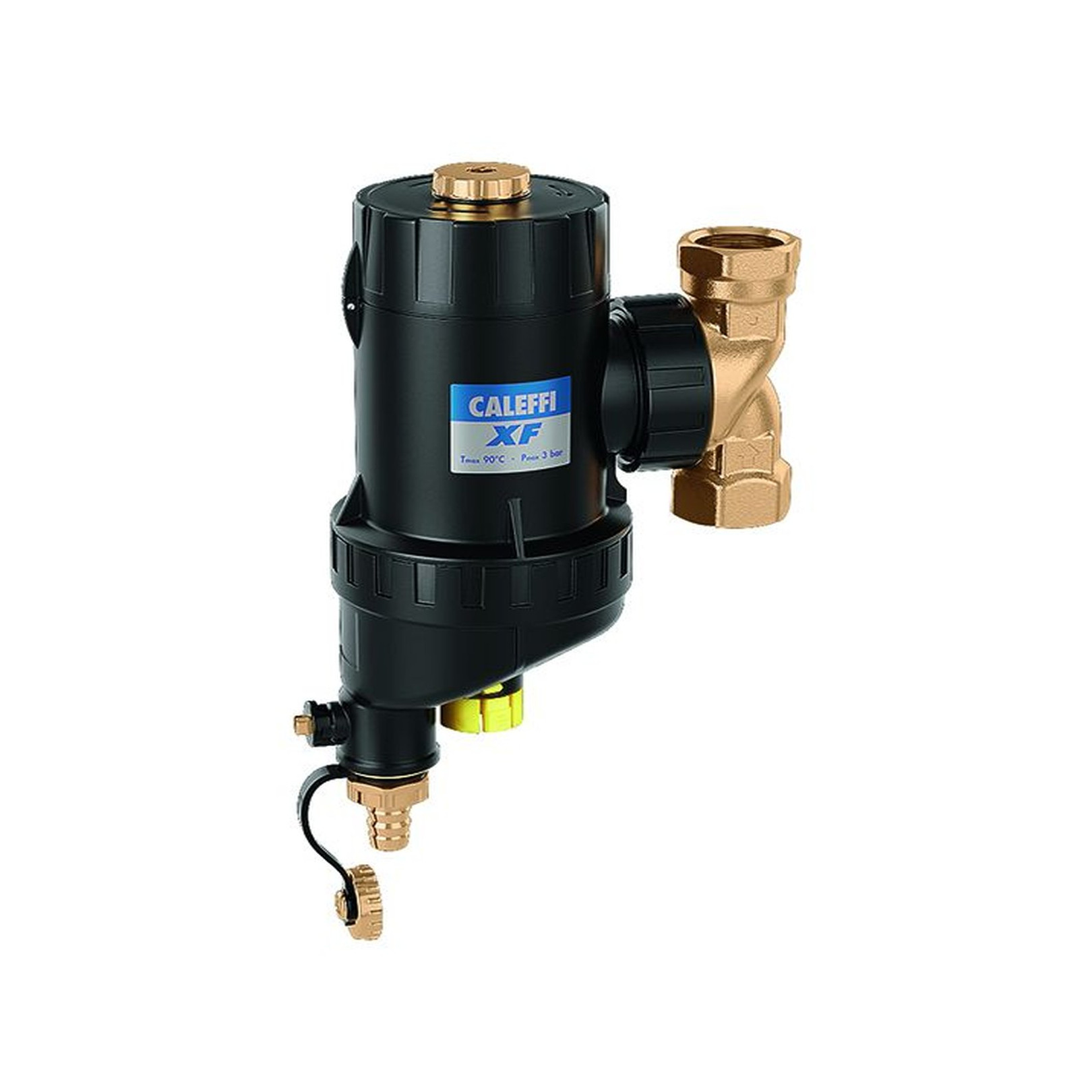 CALEFFI Magnetitabscheider Schlammabscheider XF DN25 1 Zoll IG selbstreinigend Magnet 577600