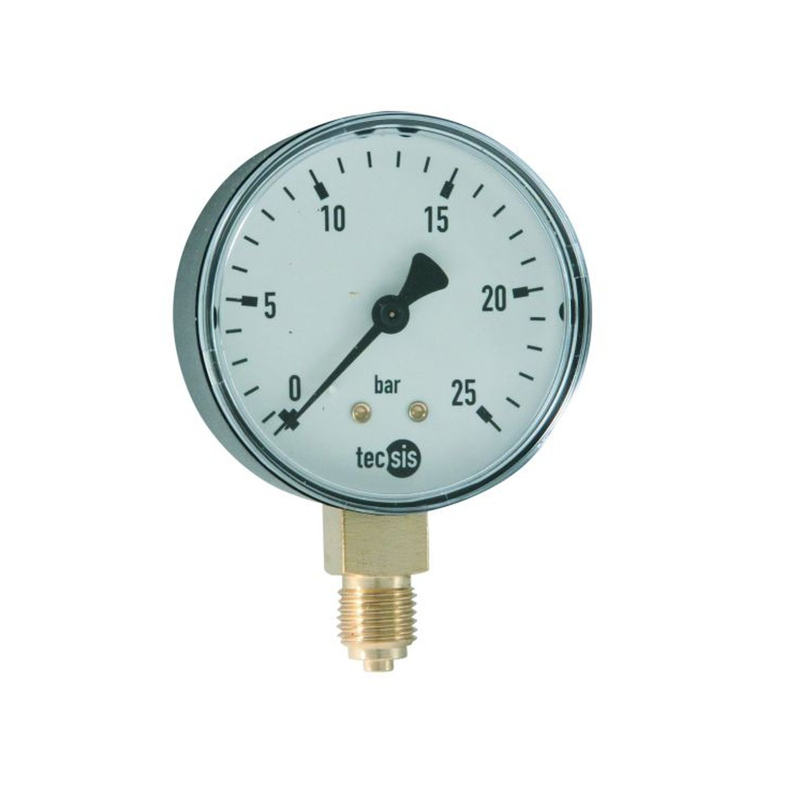 Sasserath Manometer HWS-Flansch-2000 Plus G1-4 0-25bar 2000.00.907