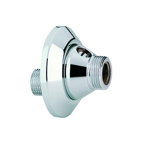 Grohe S-Anschluss 12400 absperrbar 1/2x3/4 Zoll verstellbar 10 mm Schubrosette chrom 12400000