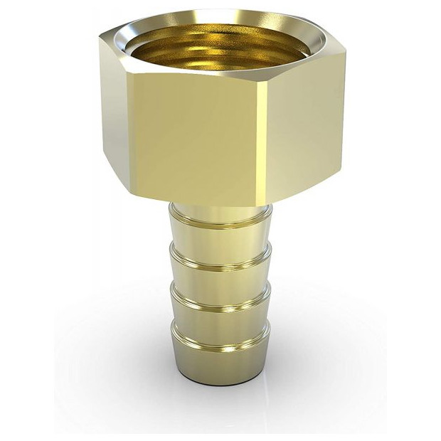 ABA BEUL Messing Schlauchtuelle 3-8 Zoll IG x 8 mm Pumpenzubehör 10011.513.2