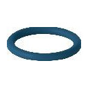 Geberit Mapress Dichtring FKM blau d76,1 LABS-frei Temperaturbereich -25 bis 140 Grad 90891