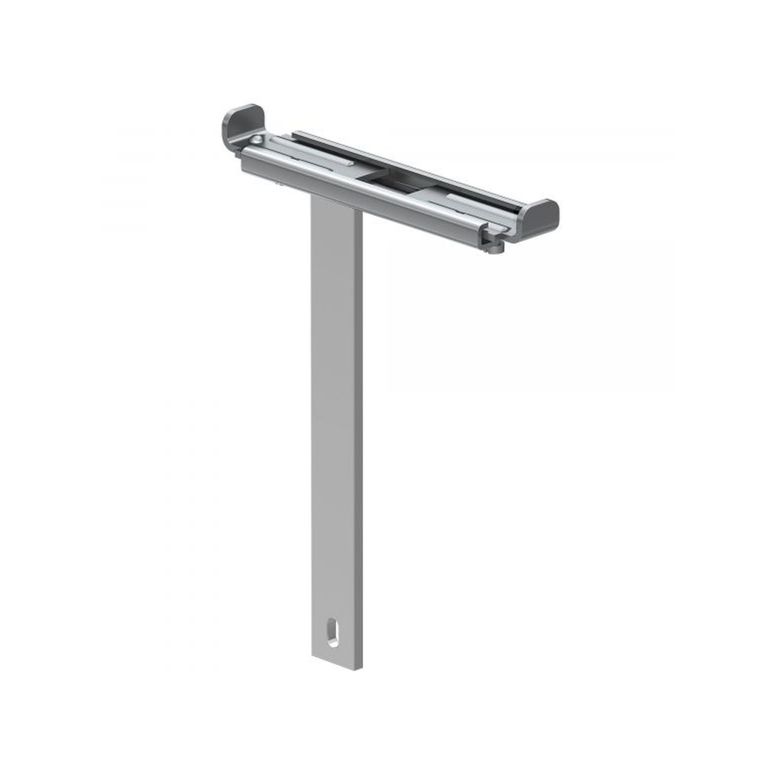 Wemefa Fensterbankträger 10-020 Auflage 150-250 mm verzinkt höhen- tiefenverstellbar Rohr 35x10 mm 10-020