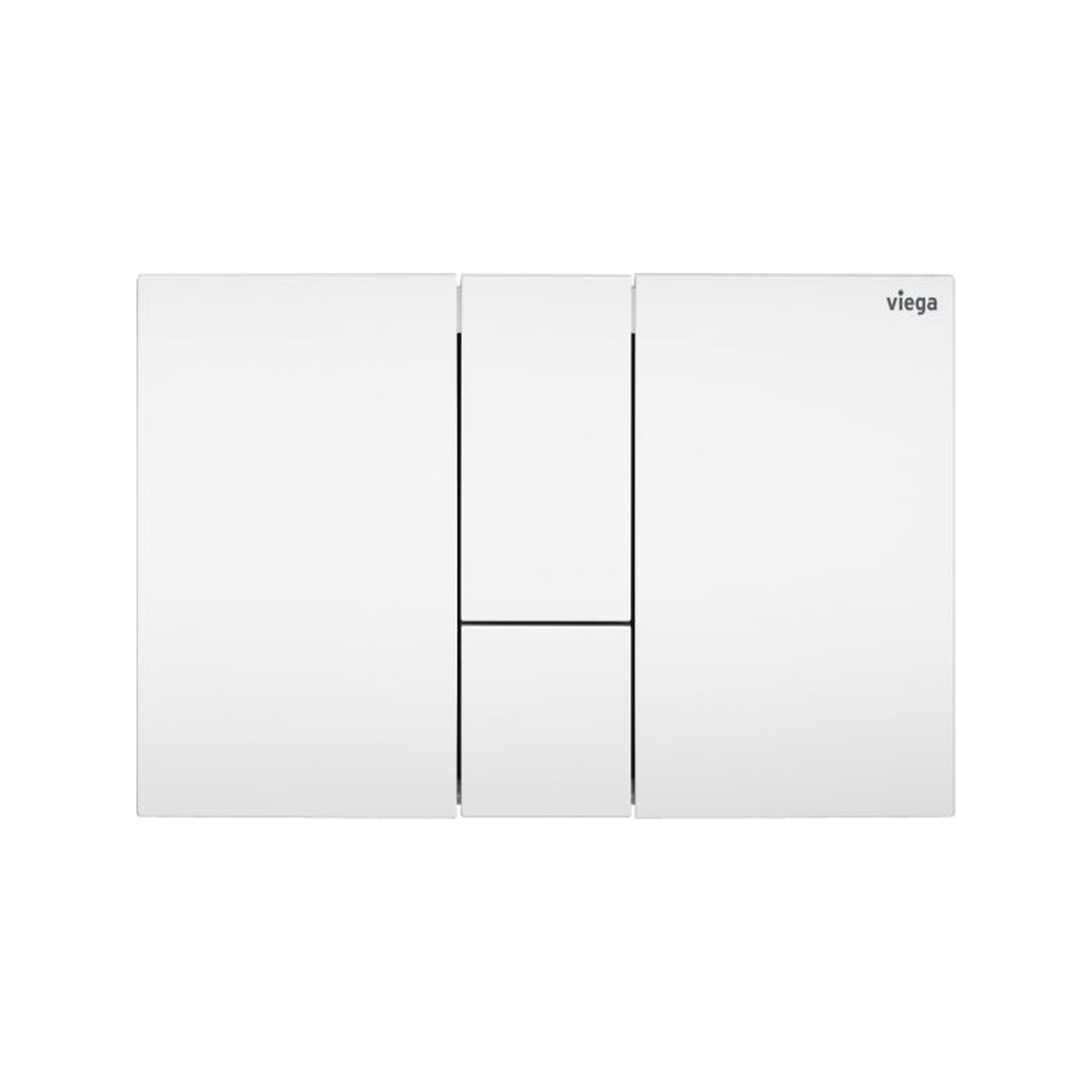 Viega WC Betätigungsplatte VfS 24 8614 1 Kunststoff weiß alpin Visign for Style 773281