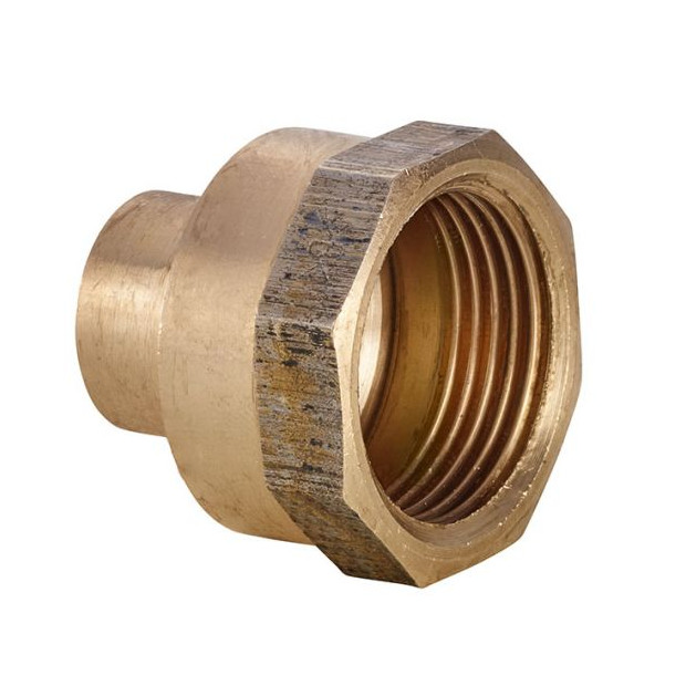 IBP Uebergangsmuffe Rotguss Serie4000 4270G 15mm Rp 3-4 Zoll IG Innenloetende DVGW 4270G015006000