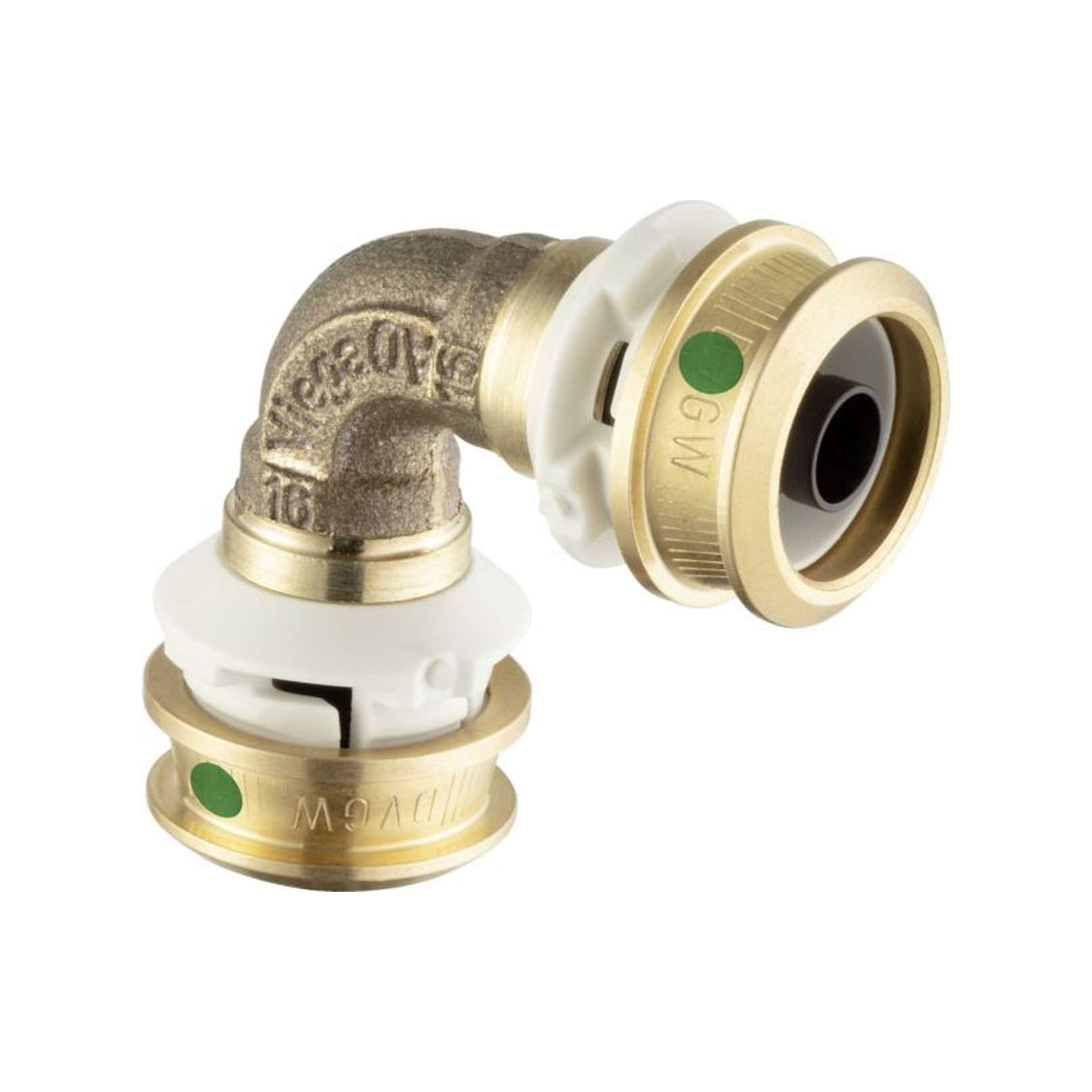 Viega Pressfitting Bogen 90 Grad SC-Contur Raxofix DN10 Siliziumbronze 781972