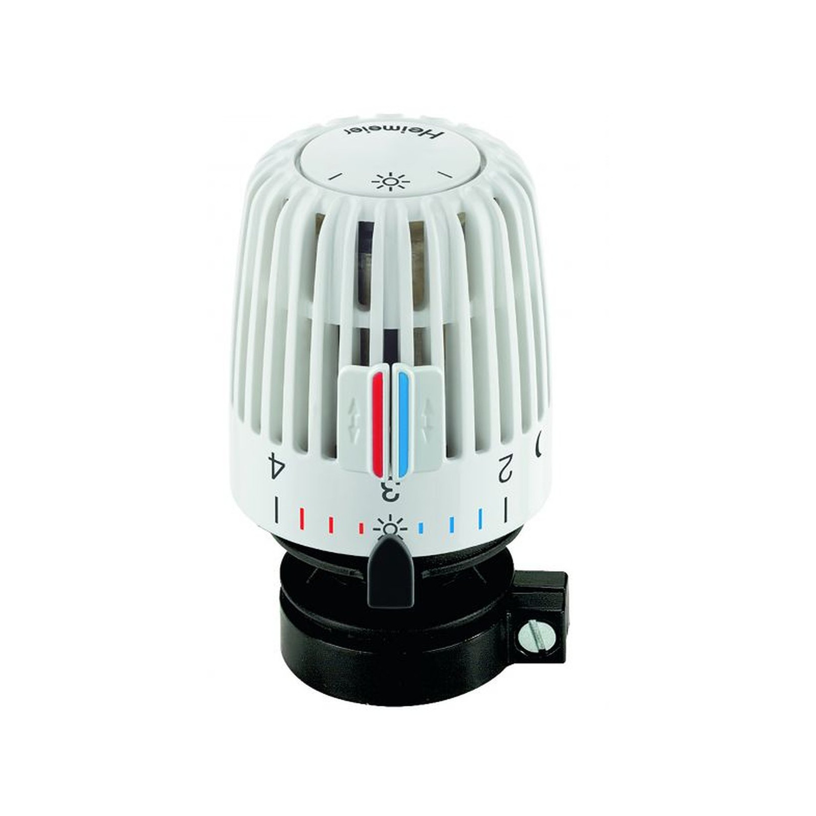 Heimeier Thermostatkopf K Direktanschluss RAV flüssigkeitsgefüllt Frostschutz 6-28°C weiß 9800-24.500