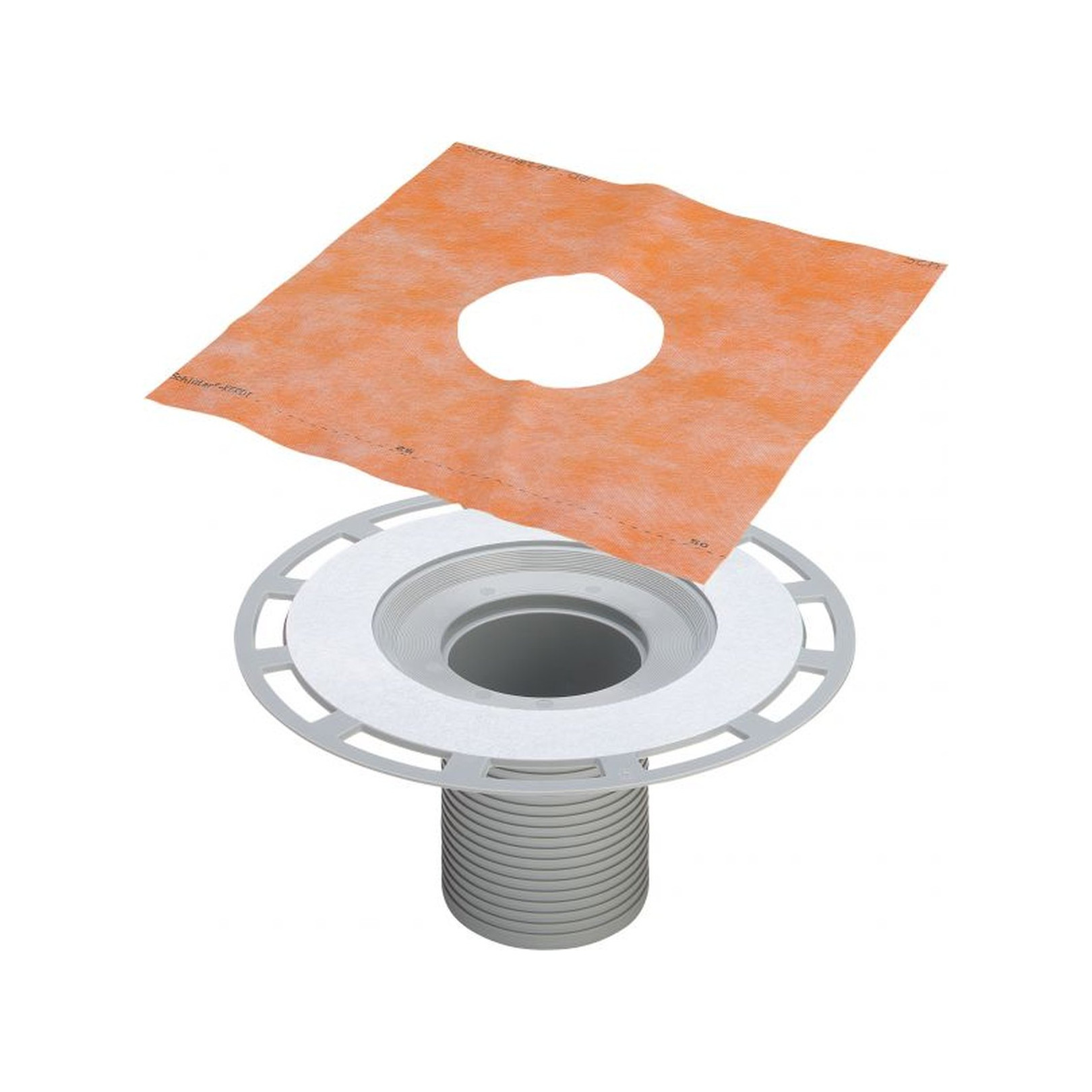 Viega Aufstockelement Advantix Plus 4925 Kunststoff Abdichtungsflansch Bauschutz Abdichtungsmanschette 471057