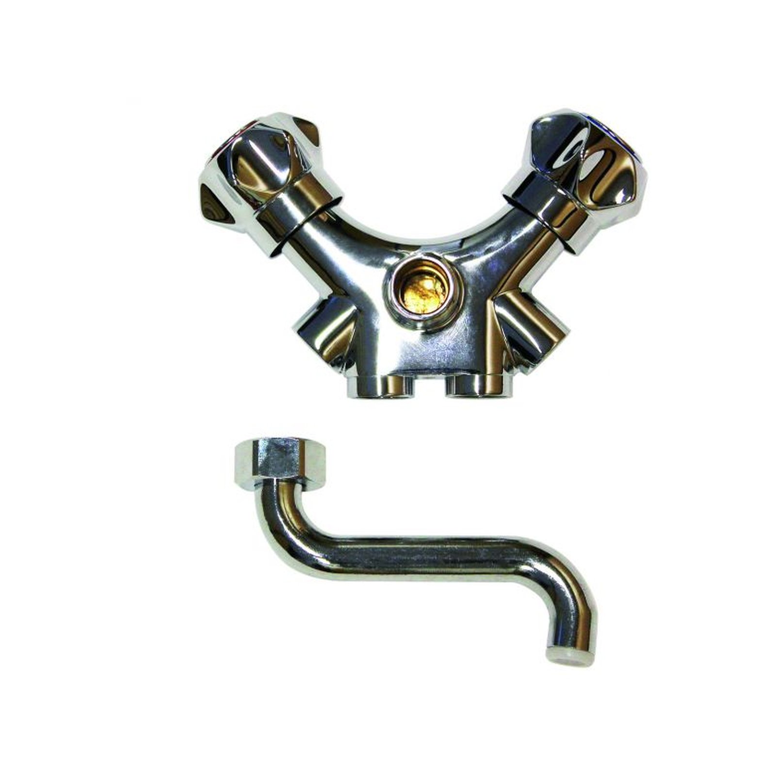 Vaillant Mischbatterie Schwenkauslauf 90mm Direktzapfung Rückschlagventil 0020234537