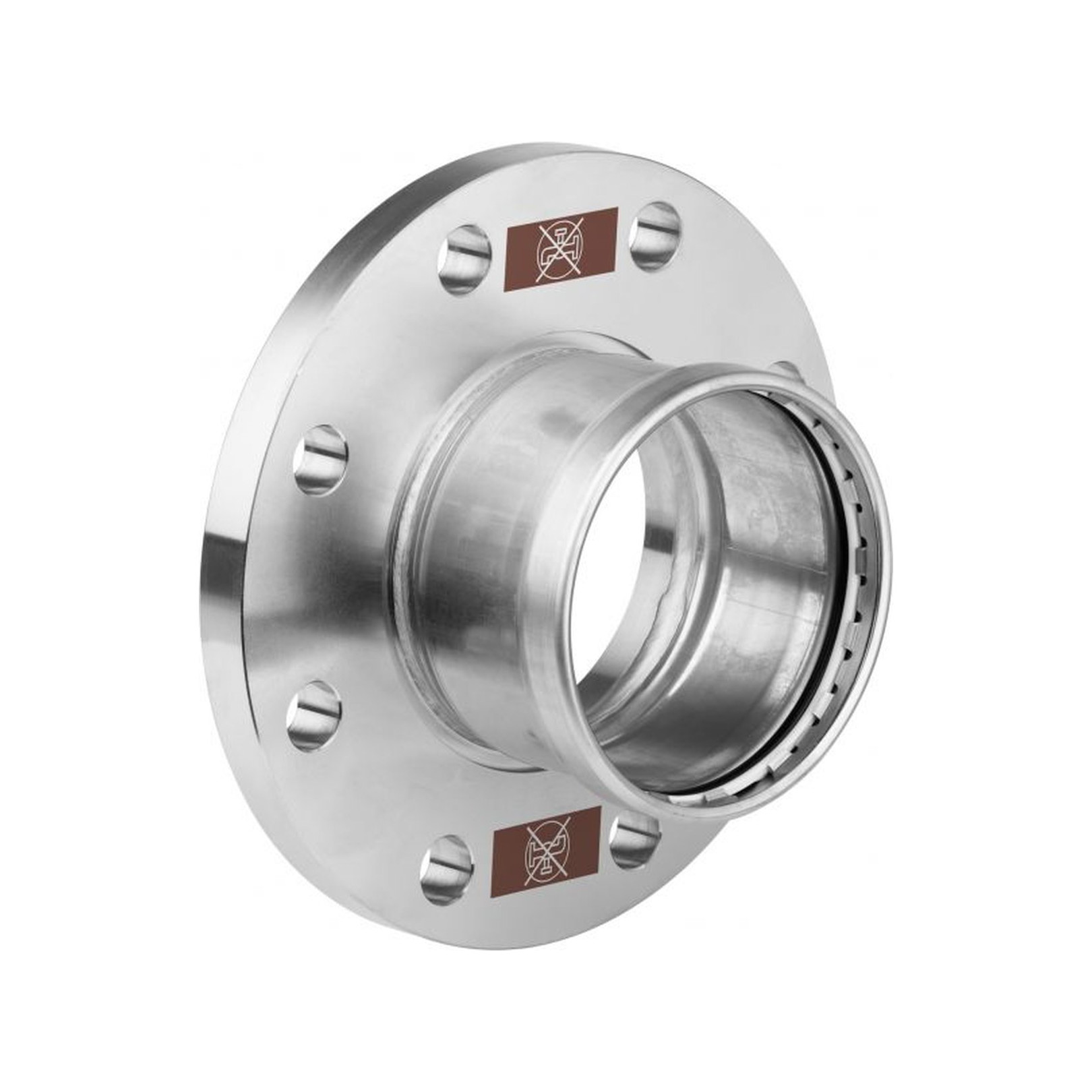 Viega Temponox XL Flanschübergang 76,1mm Edelstahl SC-Contur 811174