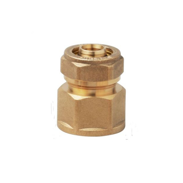 STEUERNAGEL CE UFLEX Übergang 14 3-8 Zoll 14x2-5 mm 5-8 Zoll IG 18 UNF Messing 83220014