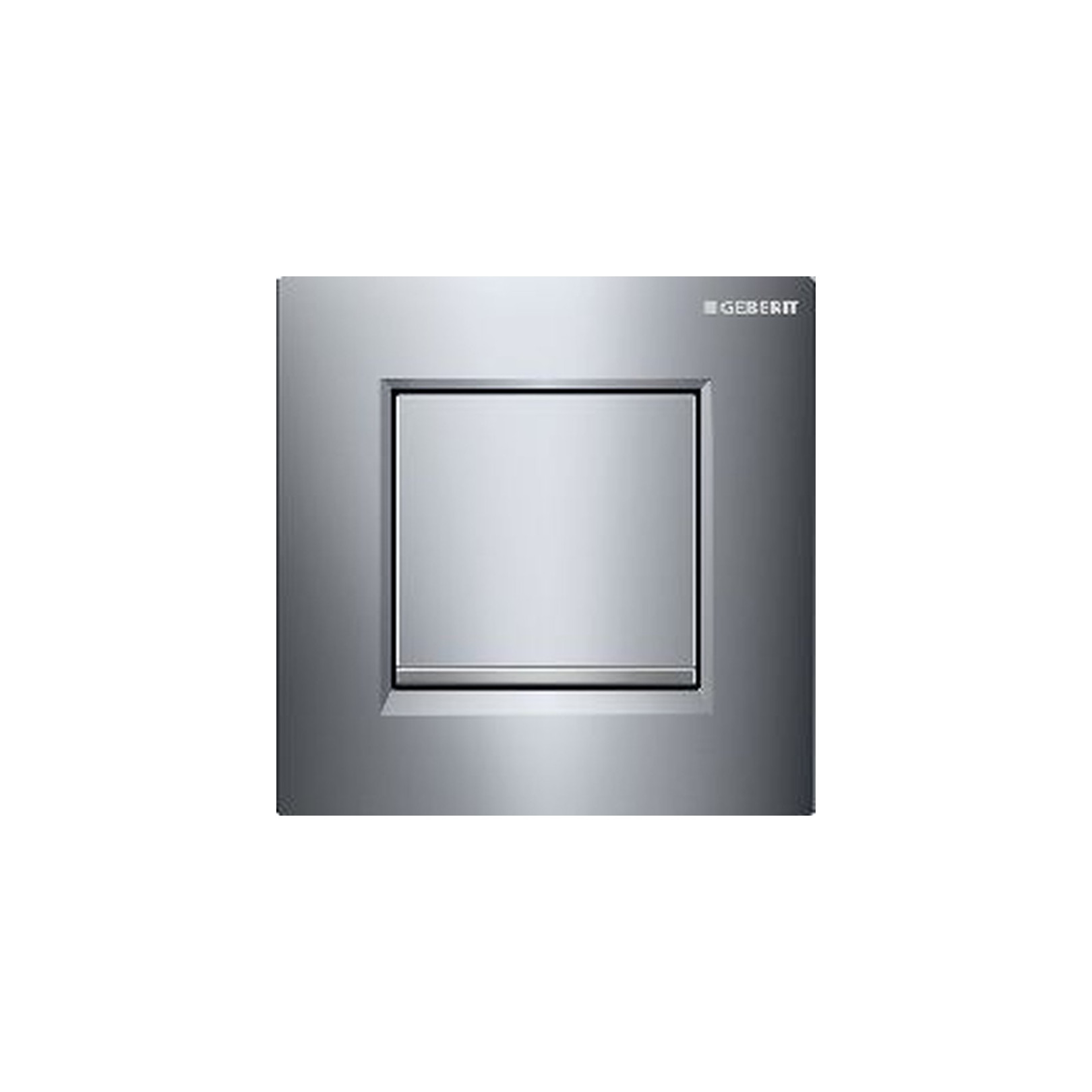 Geberit Urinalsteuerung Typ 30 pneumatisch Betätigungsplatte glanzchrom 116017KH1