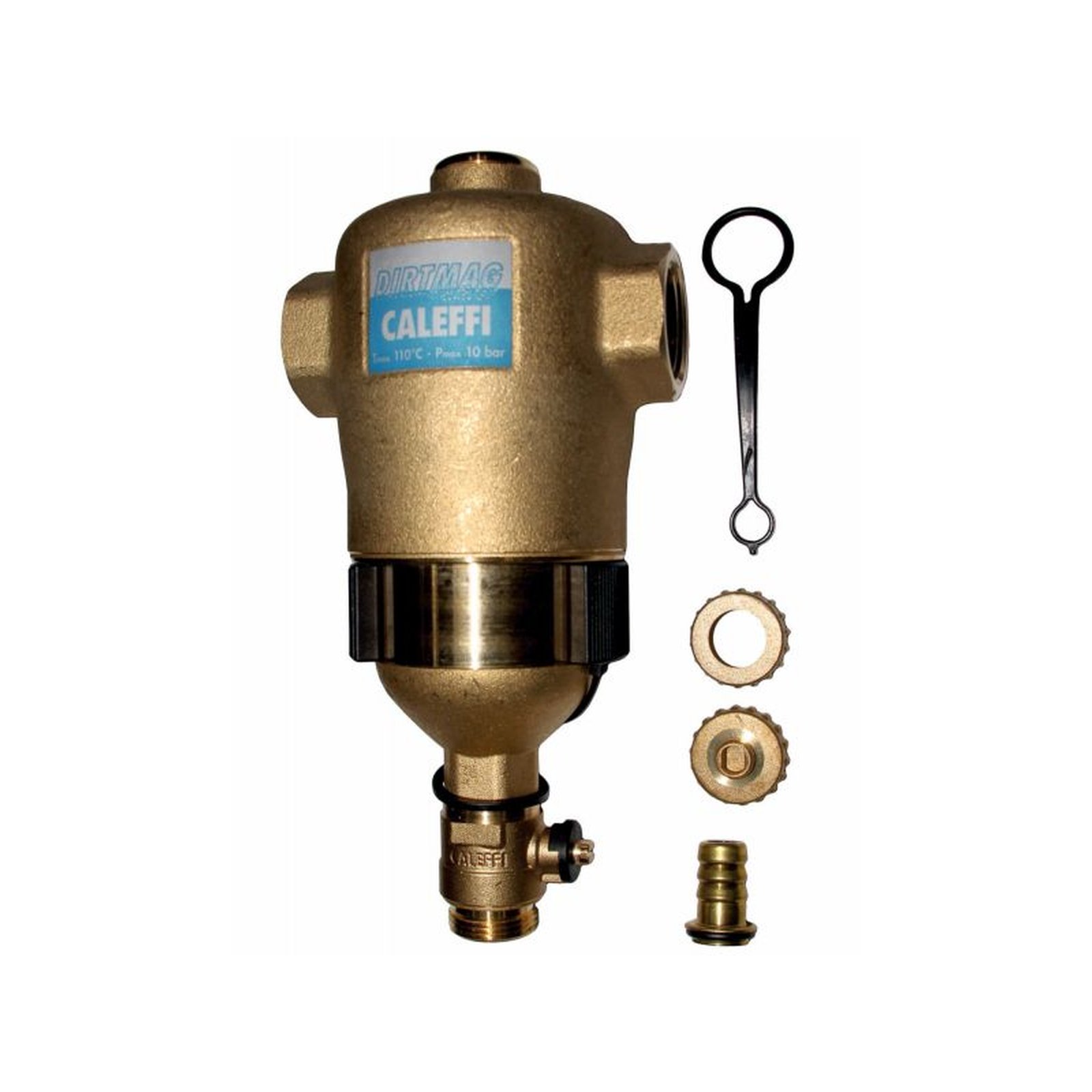 Wolf Schlammabscheider Magnetitabscheider 1 bis 2,1 m3/h vertikal Heizungsrücklauf 2071880