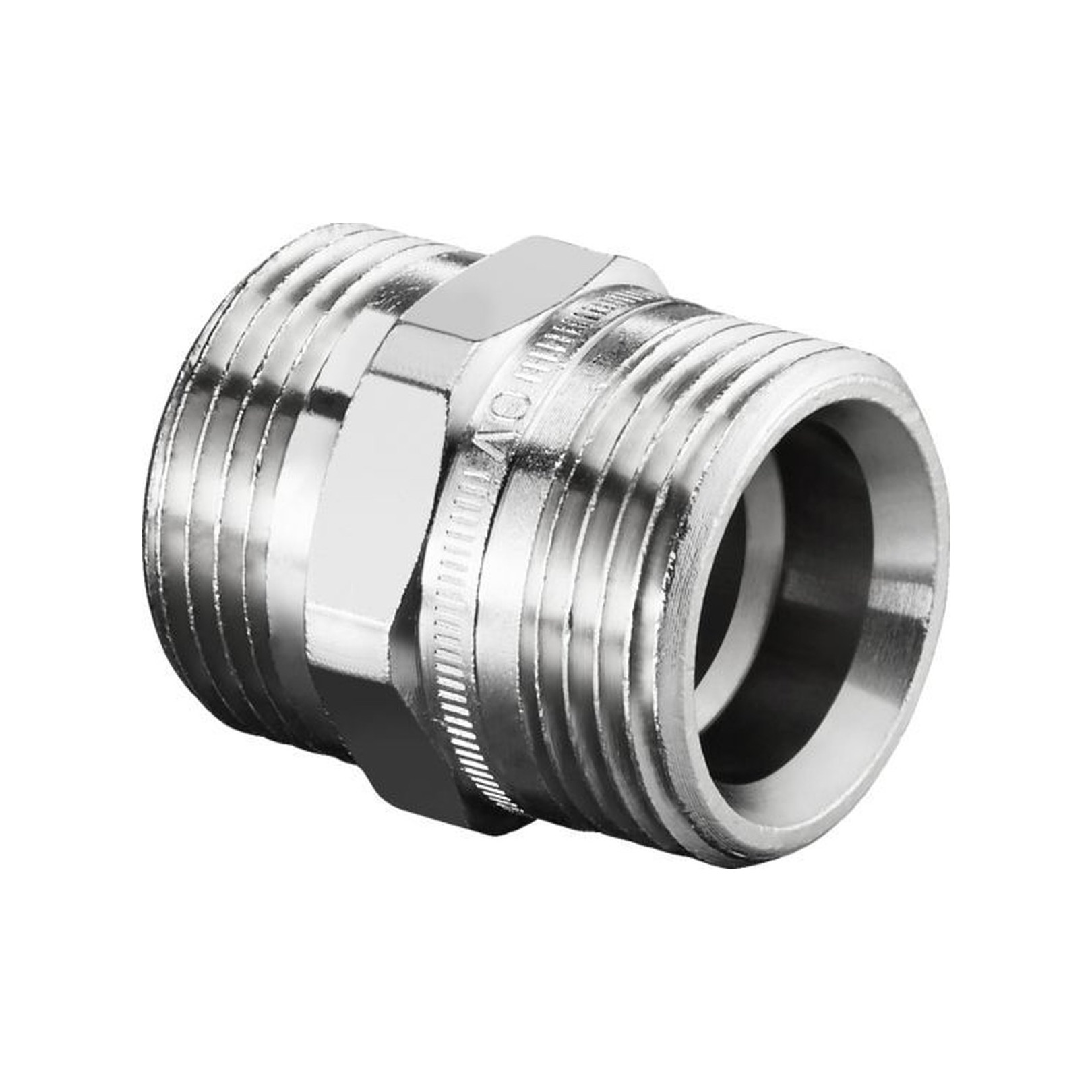 Oventrop Doppelnippel G-3-4-AG-x-G-3-4-AG Messing vernickelt 1028263