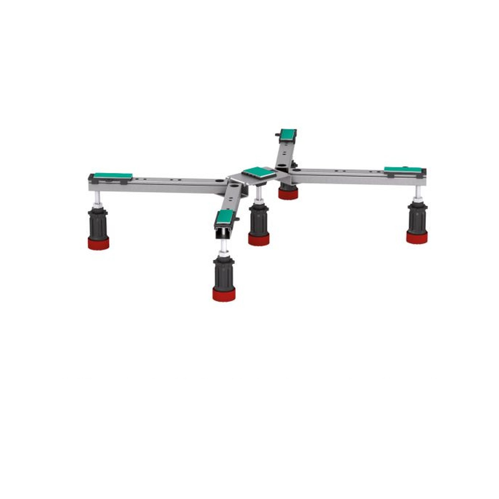 MEPA Duschwannenfuß BW-5 Maxi höhenverstellbar ADS System Stahl Acryl 150130