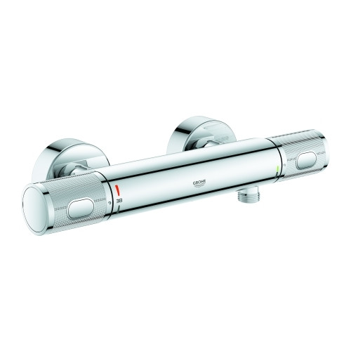 Grohe Thermostat-Brausebatterie Grohtherm 1000 Performance Wandmontage chrom CoolTouch 34827000