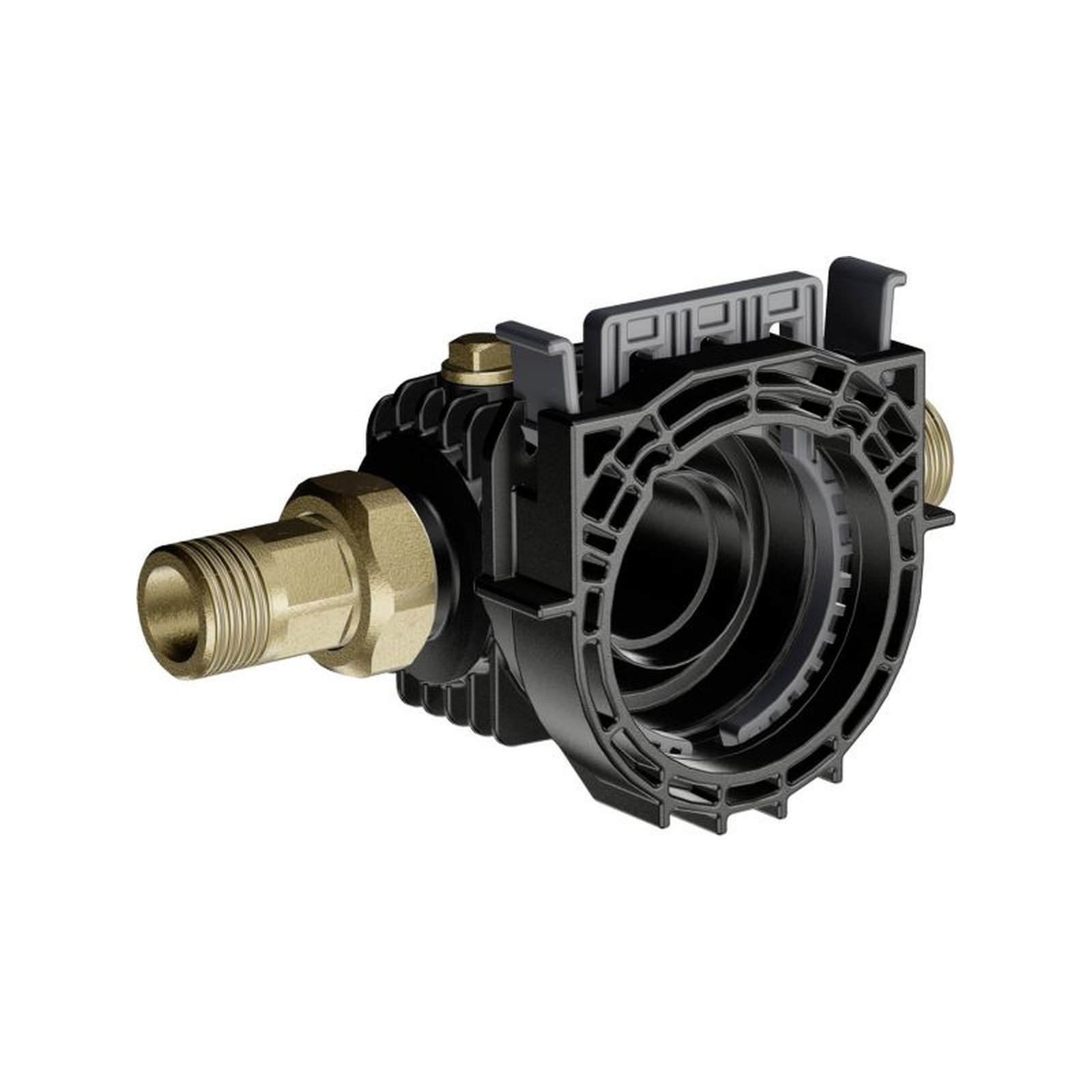 Grünbeck cliQlock Basismodul DN20 100mm 3/4 Zoll Anschlussmodul Rückflussverhinderer 101000070000