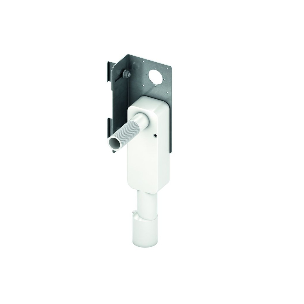 TECE TECEprofil Anschlusseinheit Waschmaschine Wandeinbausiphon DN 40/50 verchromter Schlauchanschluss 9020036