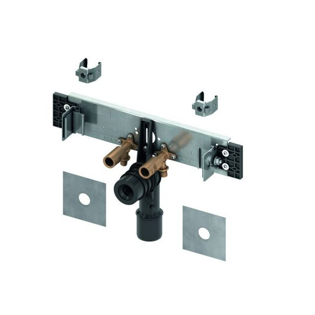 TECE Anschlusseinheit Waschtisch TECEprofil TECEflex 16x1-2 Siliziumbronze Schallentkopplung 9020049