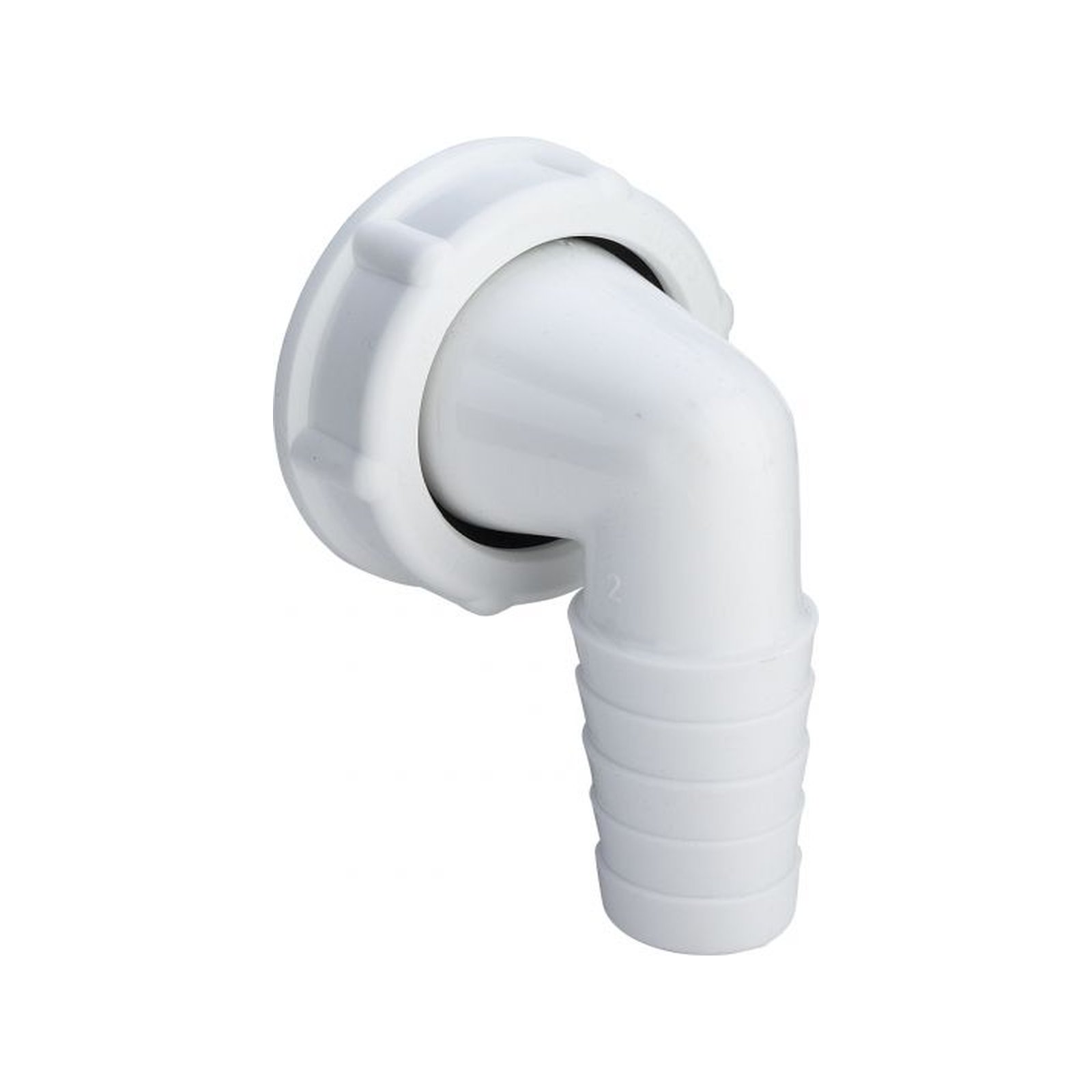 Viega Schlauchverschraubung 7969 110888 1 1/4 Zoll 20-24mm 90 Grad Kunststoff weiß