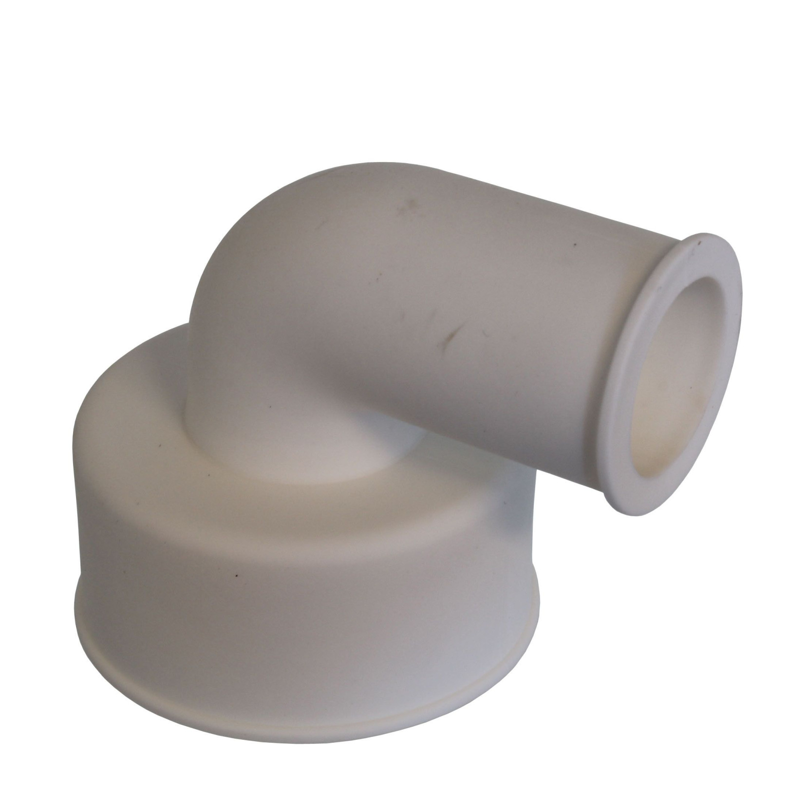 Köro WC-Verbinder 90W 48 mm Winkel Weiß TPE 28-32 mm Rohr 110090001