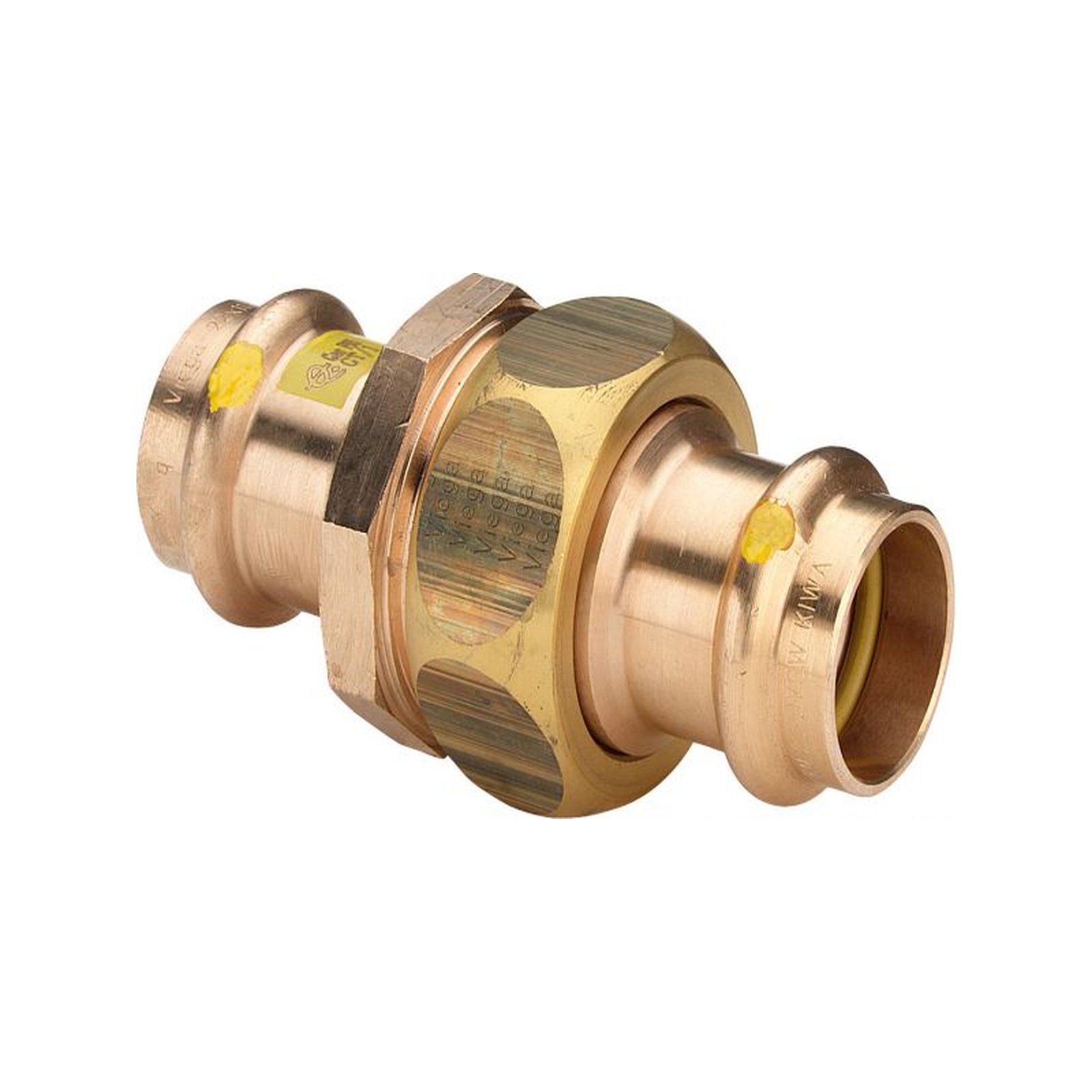 Viega Profipress G Verschraubung 35 mm Rotguss SC-Contur konisch dichtend Mehrkant 379292