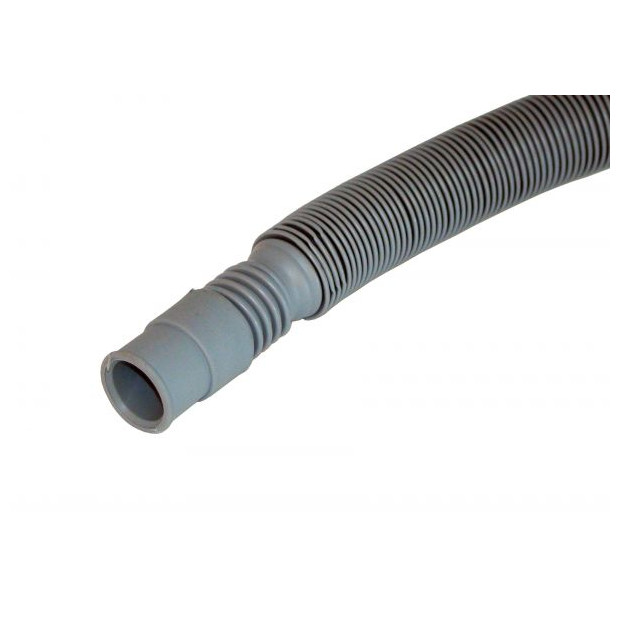 KOERO Ablaufschlauch WM-Schlauch ausziehbar 80-260 cm grau Muffen 19 21 mm 124933001