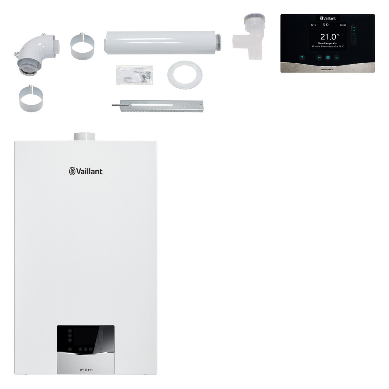 Vaillant Paket ecoTEC plus VC 20CS/1-5 VRC 720/3 LAS flex 20 kW 8000016459