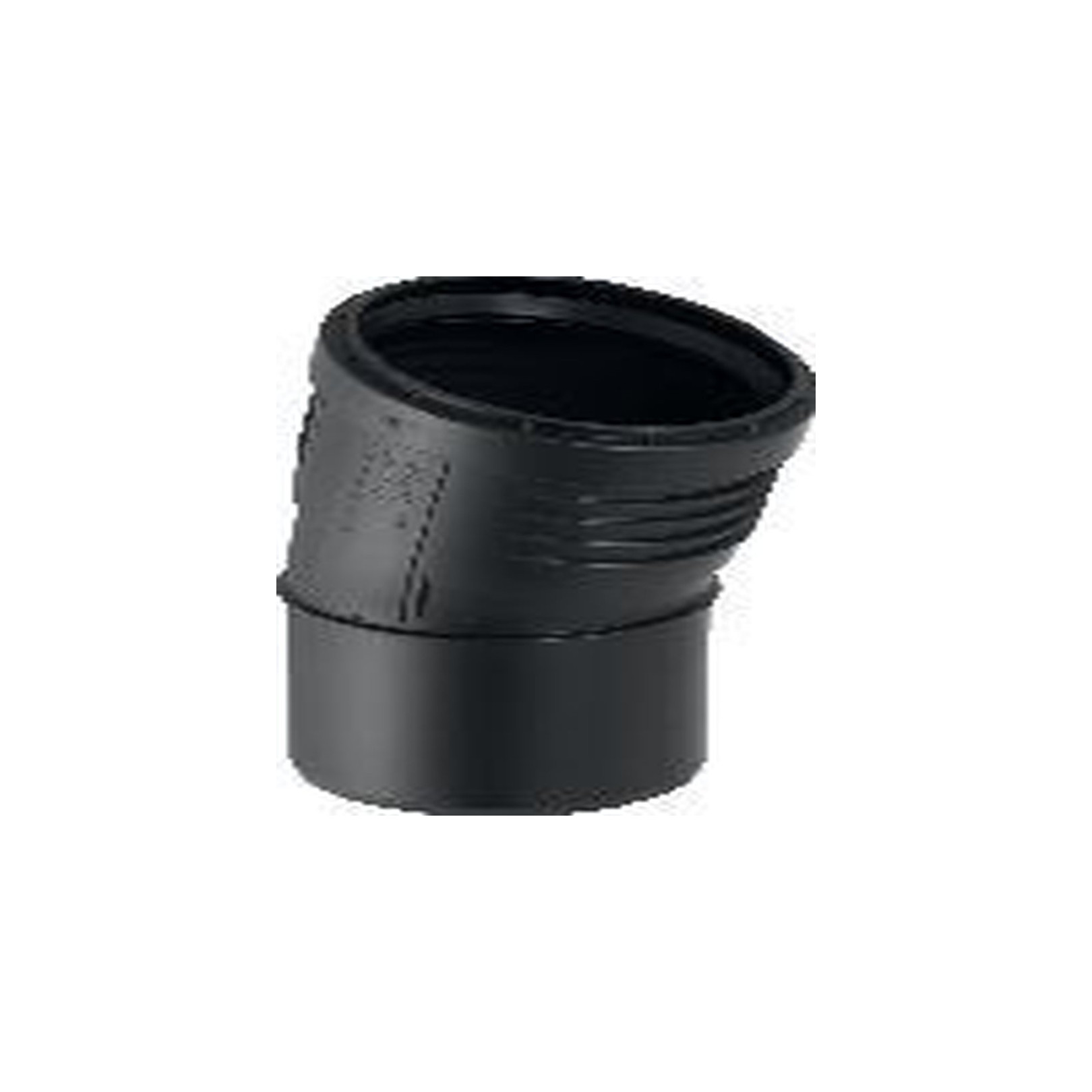 Geberit Silent-PP Bogen DN150 15 Grad d160 1 Muffe schalloptimiert 390720141