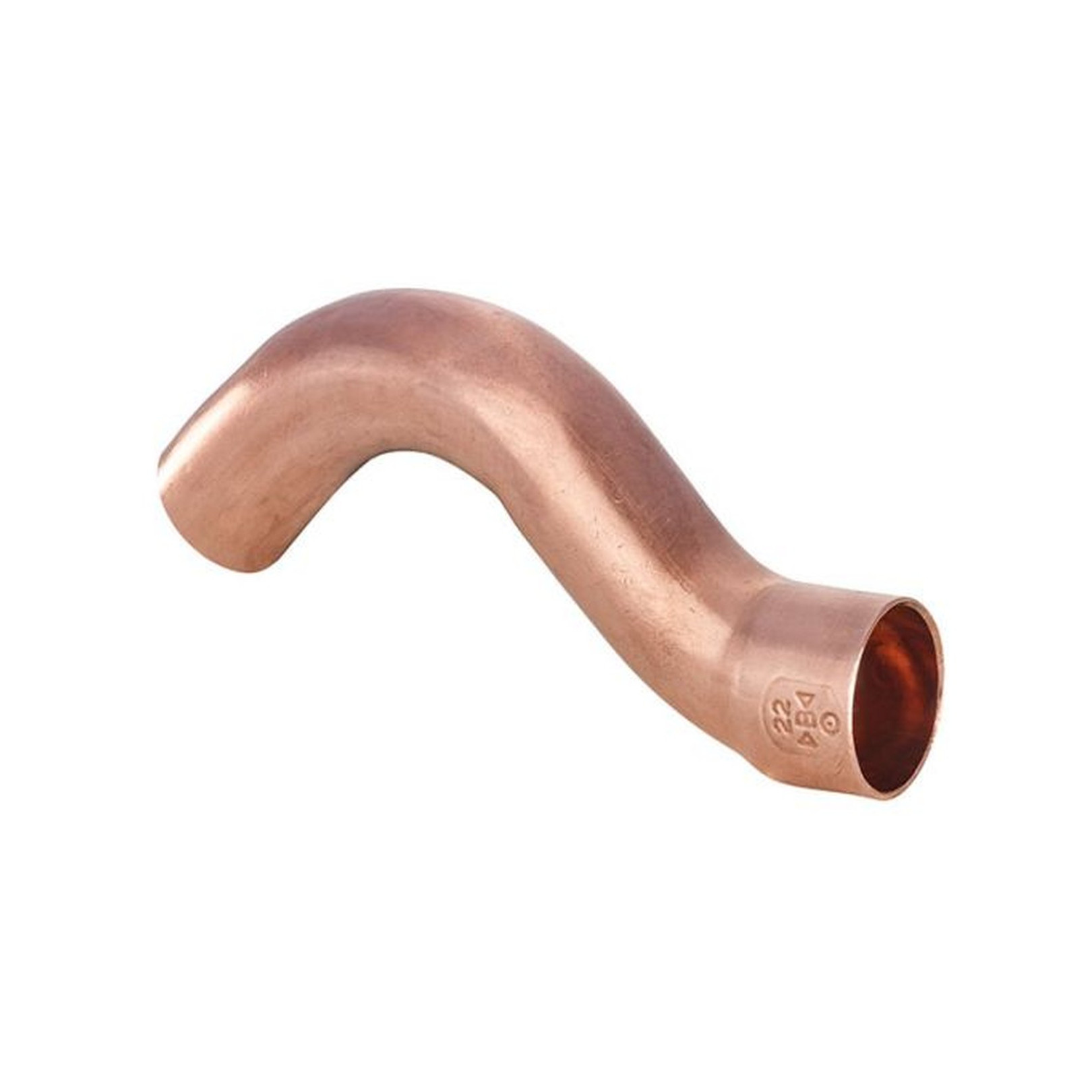 IBP Serie5000 Überbogen 5086 22 mm Kupfer Innenlötende Außenlötende DVGW 5086 022000000