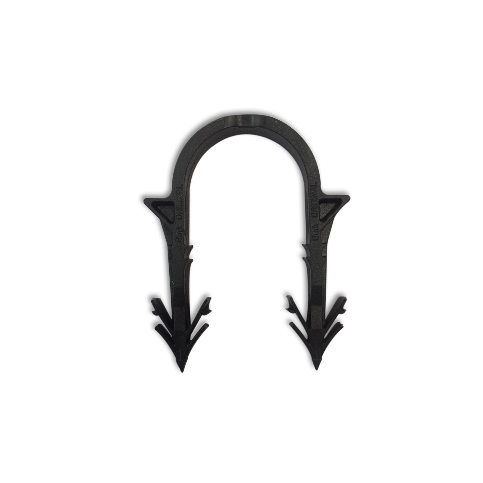 Tacker Ankerclips Premium 42 mm bis 20 mm Rohr schwarz 300 Stück