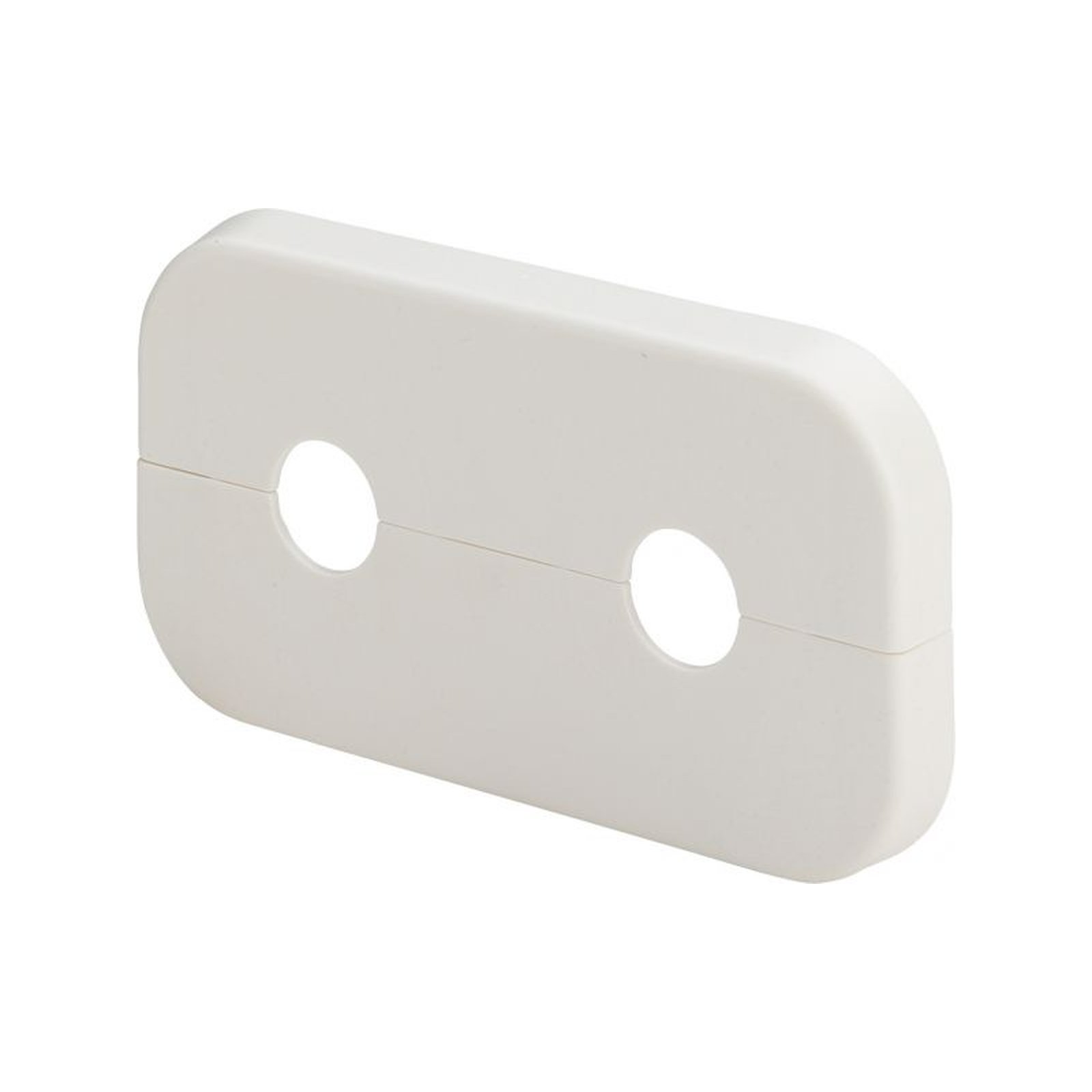 Doppelrosette VIEGA 1079.6 110x60x10x15mm Stichmass 50mm Heizkörperanschluss