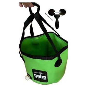 Gebo G-Bucket Solo PVC Tasche faltbar 20 l 0.9 mm Messingstutzen 76000